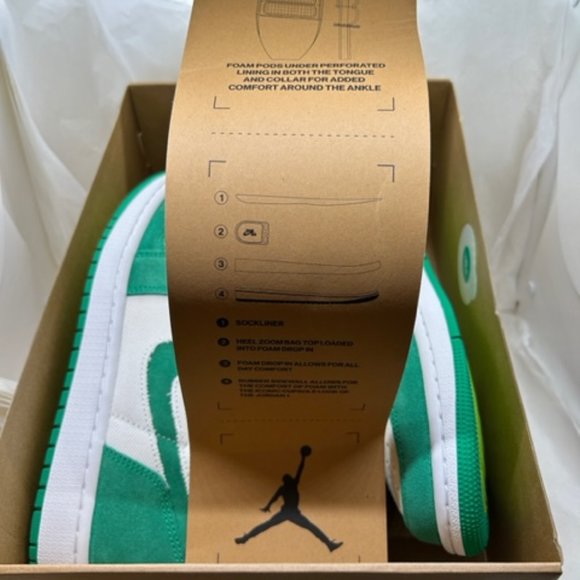 New w/ box - Size 8.5 - Nike Jordan 1 Zoom Comfort (Style: CT0978-300) - Picture 3 of 11